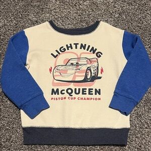 Disney Cream and Navy Sweatshirt